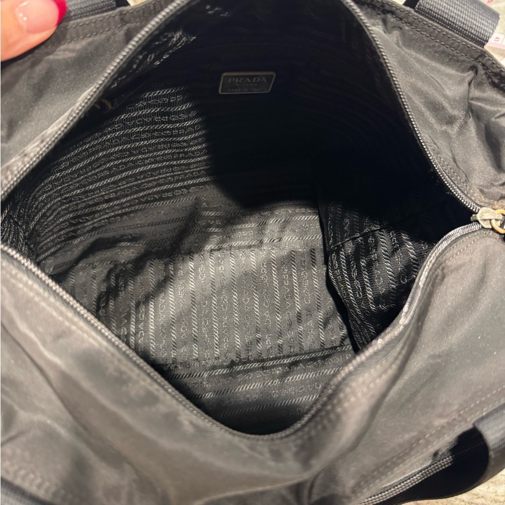 Prada Black Nylon Laptop Bag - Picture 9 of 9